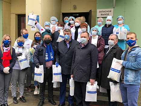 Акция "Спасибо врачам" прошла в Наро-Фоминском округе