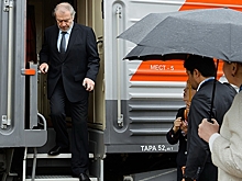 Маэстро Валерий Гергиев с оркестром приехал на фестивальном поезде в Воронеж