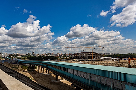 Фоторепортаж: Как в Новосибирске строят станцию метро к МЧМ по хоккею
