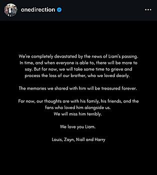 Экс-участники One Direction прервали молчание на фоне смерти Лиама Пейна — что огорчило поклонников