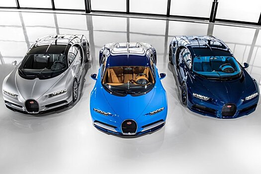 Bugatti Chiron оказался экономичнее «Вейрона»