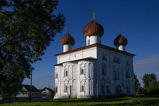 Российские древности: Благовещенская церковь в Каргополе