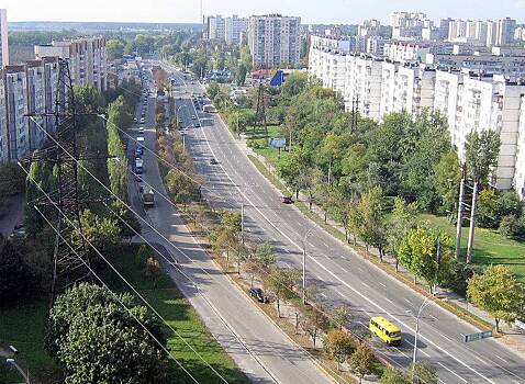 В Киеве проспект Правды переименовали в проспект Евросоюза
