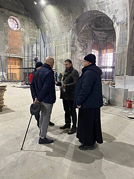 Южноуральцы смогут встретить Пасху 2022 года в строящемся кафедральном соборе
