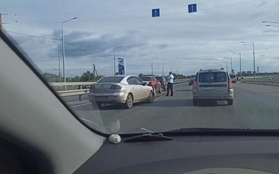 В Рязани на Солотчинском шоссе произошла массовая авария
