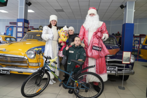 Новогоднее желание юного иркутянина исполнил начальник ГУ МВД России по Иркутской области