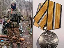 Мобилизованный Андрей Кустерский с улицы Победы получил медаль за СВО