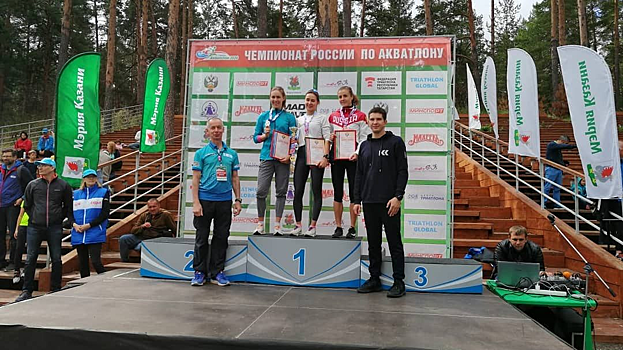 Саратовчанка Разаренова завоевала серебро чемпионата России по акватлону