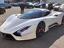 SSC Tuatara выглядит как космический корабль в видео