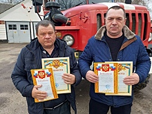 Спасли соседа из огня