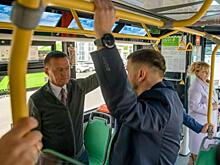 Старовойт проверил работу новых троллейбусов в Курске