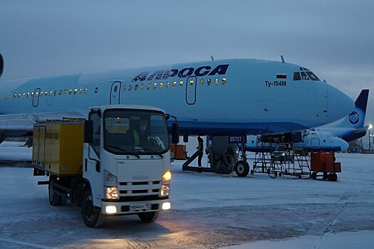 В Новосибирске приземлился последний пассажирский рейс Ту-154
