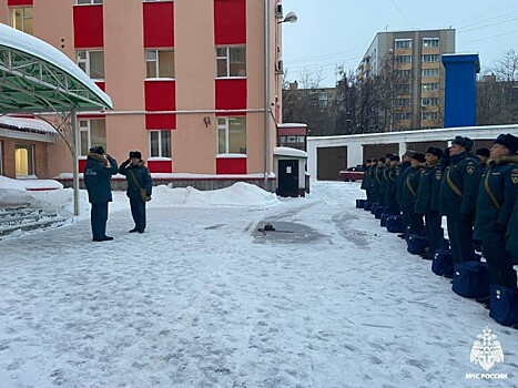 В Управлении МЧС по ЮЗАО состоялся строевой смотр личного состава