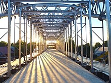 В России построили первый алюминиевый мост