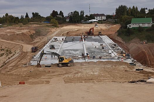 Как идет строительство дублера проспекта Гагарина в Нижнем Новгороде