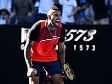 Ник Кирьос плюнул в сторону своей команды в матче US Open. Судья на вышке заметил это