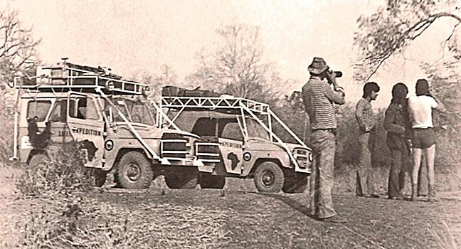 УАЗ показал особые внедорожники для пробега по Сахаре в 1975 году