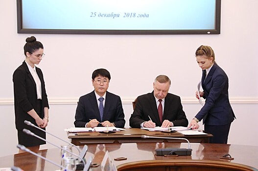 Власти Петербурга заключили специнвестконтракт с Hyundai по производству двигателей