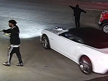 Угон машин из автосалона Chevrolet попал на видео