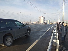 В Барнауле открыли мост после 557-дневного ремонта
