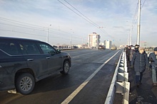 В Барнауле открыли мост после 557-дневного ремонта