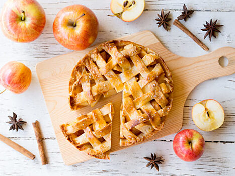 Десерт дня: веганский яблочный пирог