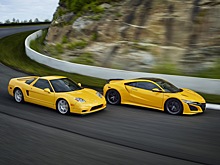 Acura покрасила суперкар NSX в исторический цвет