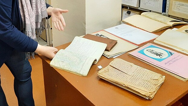 Дневник и письма неизвестного фронтовика передали на хранение в Государственный архив Вологодской области