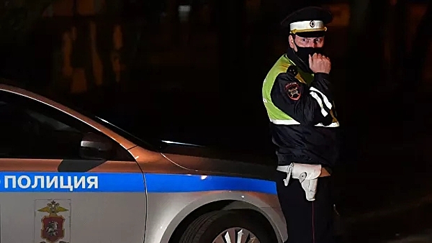 Полицейская машина сбила пешехода в Москве