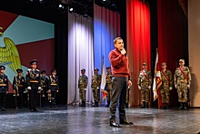 В Курске Игорь Куцак принял участие в церемонии присяги кадет Росгвардии