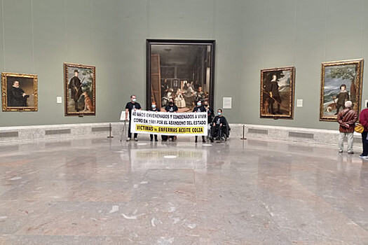 Протестующие захватили зал в испанском музее Прадо