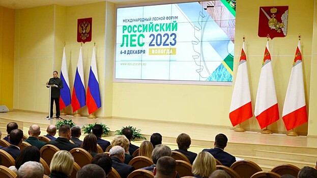 В Вологодской области начали работу 28-й Международный лесной форум и выставка «Российский лес»