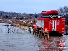 МЧС: паводки подтопили 5 мостов и 13 автодорог Московской области