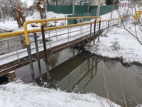 Специалисты провели осмотр водоемов Воскресенского в целях предотвращения весеннего паводка