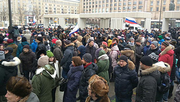 В ряде городов Поволжья прошли акции протеста
