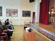 Волгоградские кадеты встретились со скрипачом Петром Лундстремом