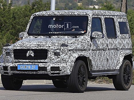 G-Wagen третьего поколения замечен на тестах