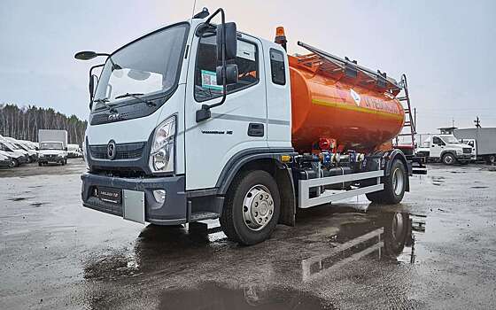 8000 литров топлива! Новая версия Валдай 12