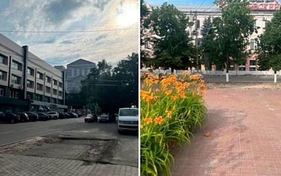 В Курске демонтировали павильоны, которые закрывали вид на город