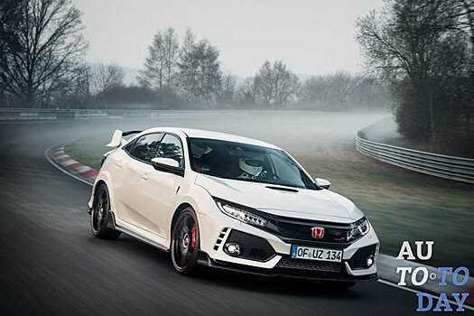 Новый Honda Civic Ty e R побил рекорд серийных переднеприводных автомобилей на "Северной петле"