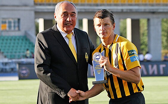 Аршавин признан лучшим игроком чемпионата Казахстана в августе