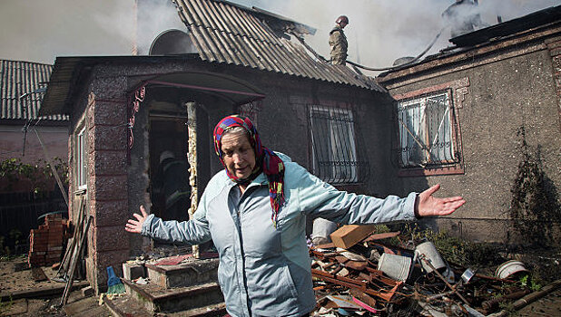 Спасатели пока не могут попасть в Донецк