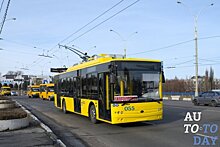 Хмельницкий получил первые троллейбусы от корпорации «Богдан»