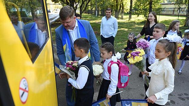 Бесплатные школьные автобусы появились в Химках