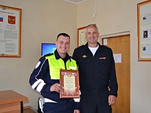 Отличившимся сотрудникам ГИБДД по ЗелАО вручили грамоты