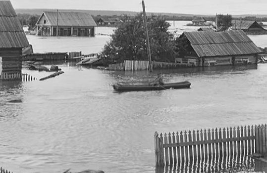 Советский документальный фильм о наводнении в Амурской области 1958 года стал популярен в Сети