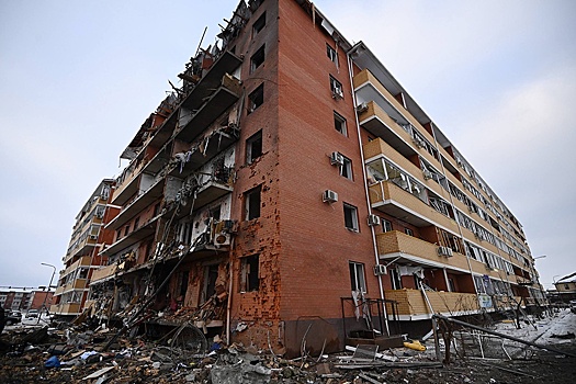 При атаке украинского БПЛА на Новую Адыгею повреждены 12 многоквартирных домов