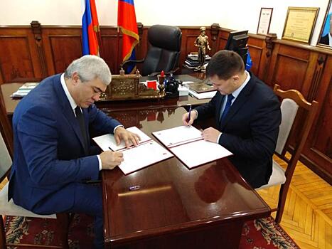 Соглашение о сотрудничестве в различных сферах подписано между Вологдой и Буйнакском