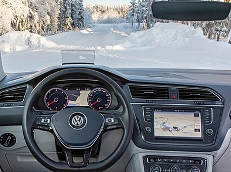 В VW придумали, как очистить лобовое стекло от снега и льда