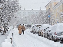 Магадан засыпало снегом. Движение по трассе Герба – Омсукчан ограничено